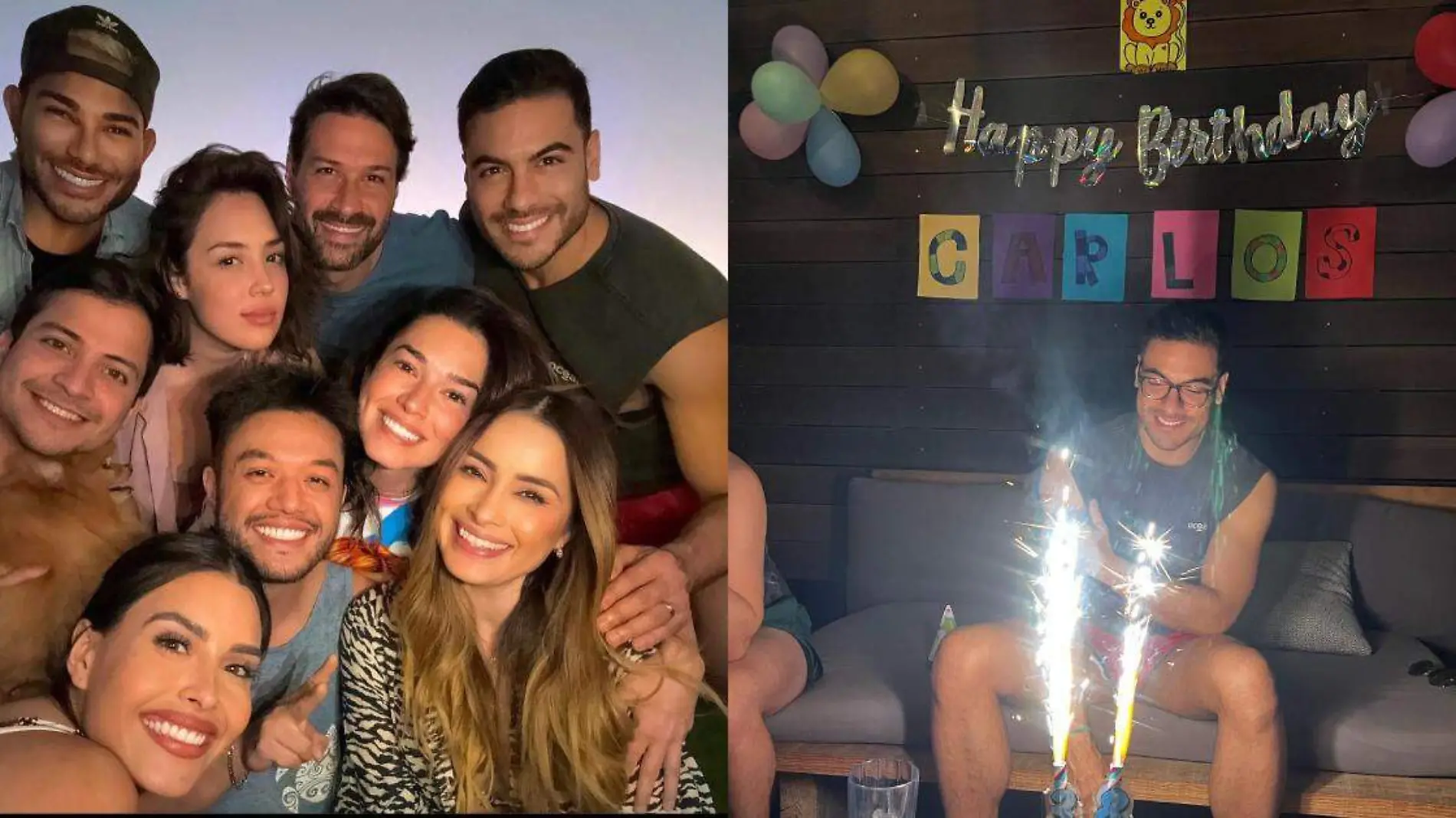 Carlos Rivera celebra su cumpleaños con conductores de VLA